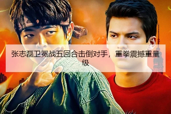 张志磊卫冕战五回合击倒对手，重拳震撼重量级